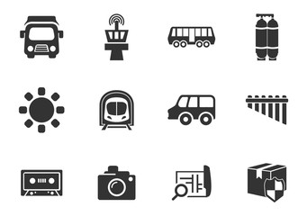 Travel icon set