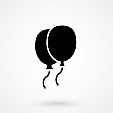 balloons Icon Vector