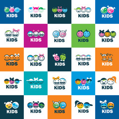 Fototapeta premium vector icon kids