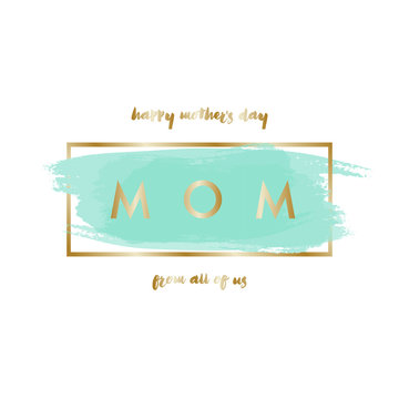 Mother's Day Greeting Card Design