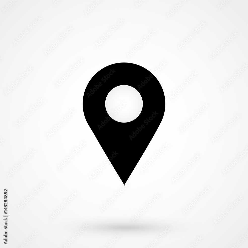 Poster map pointer icon