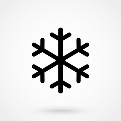 Vector snowflake Icon