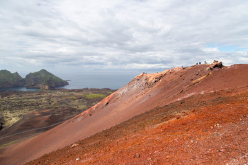Vulkan Eldfell auf den Westmännerinseln, Island