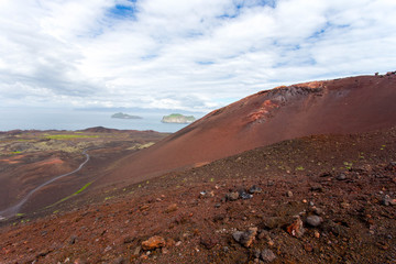 Vulkan Eldfell auf den Westmännerinseln, Island