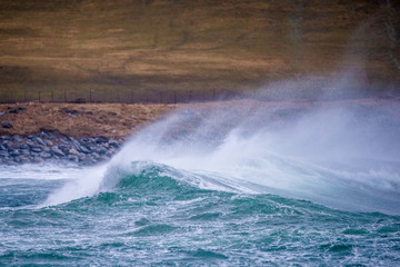 windy sea breeze 