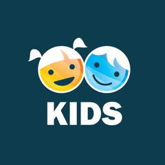 vector logo kids