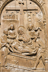 Leon (Spain): cathedral exterior