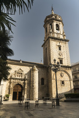 Fototapeta na wymiar Jaen (Andalucia, Spain): San Ildefonso church
