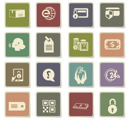 e-commerce icon set