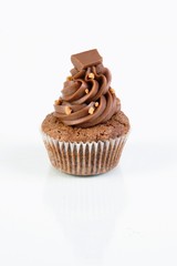 Cupcake Schoko Krokant