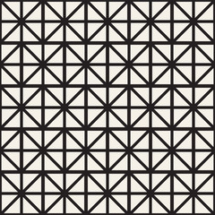 Seamless Pattern With Squares. Vector Stylish Geometric Linear Structure