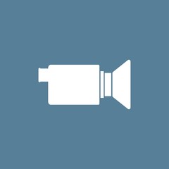 Video camera vector icon