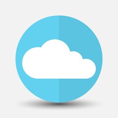 Cloud icon Flat.