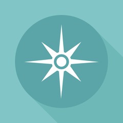Fototapeta premium Compass Icon Vector.