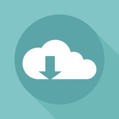 Cloud icon Flat.