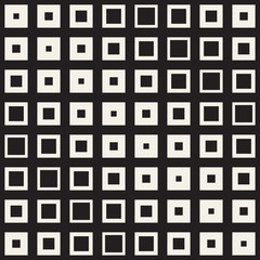 Repeating Geometric Rectangle Tiles. Vector Seamless Pattern.