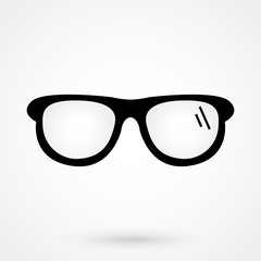Fototapeta premium glasses icon Vector Illustration on the white background.