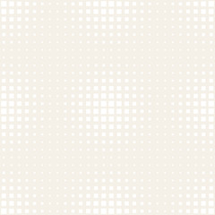Repeating Rectangle Shape Halftone. Vector Seamless Monochrome Pattern