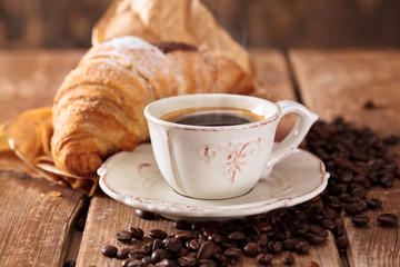Cup of coffee.