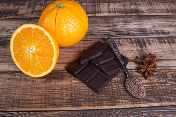 nuts with orange 