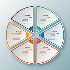 Abstract 3D Paper Infographics