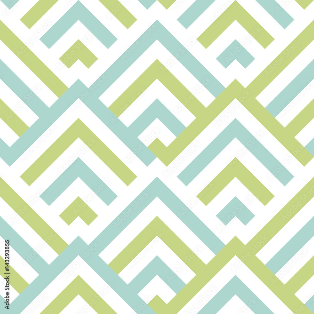 Poster pattern stripe seamless green two tone and white colors. chevron stripe abstract background vector.