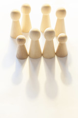 Family constellations, family - Mother, father, children and grandparents