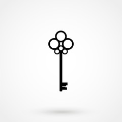 Obraz premium Key vector icon