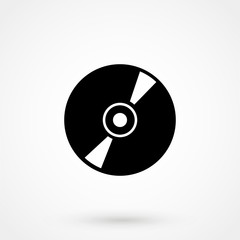 Cd icon vector