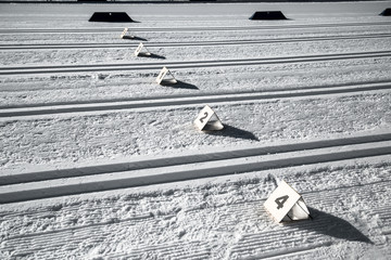 championship in ski orienteering, biathlon track