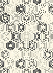 Seamless Hexagon Pattern