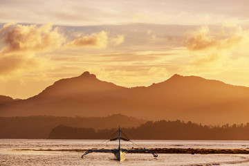 Boat in Philippines