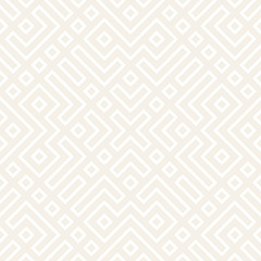 Geometric Ethnic Background Lattice. Stylish Subtle Texture. Vector Abstract Seamless Pattern.