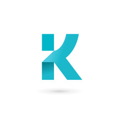 Letter K logo icon design template elements