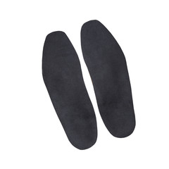 orthopedic insoles on white background