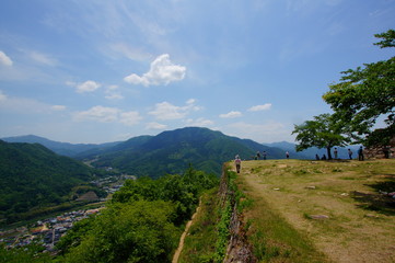 Takeda Castle trace