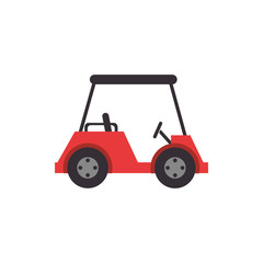 Fototapeta na wymiar golf cart isolated icon vector illustration design