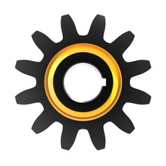 3D model of gear transmission element