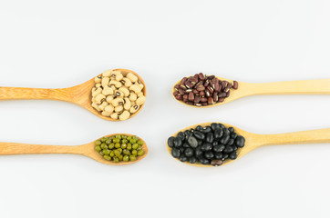Four kind of natural grains