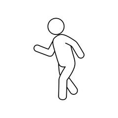 human figure silhouette avatar vector illustration design