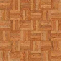 Seamless wood parquet texture (chess light brown)