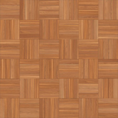 Seamless wood parquet texture (chess light brown)
