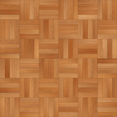 Seamless wood parquet texture (chess light brown)