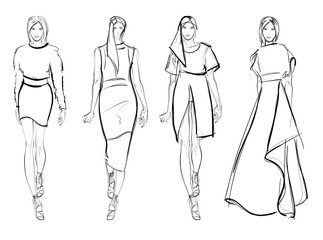 SKETCH. fashion girls