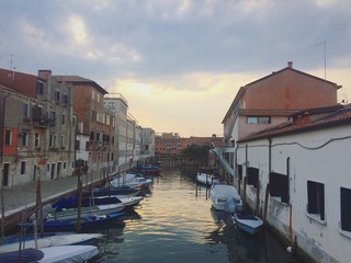 venezia canale barche