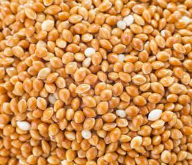 Millet seeds as background