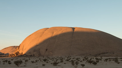 Fototapeta na wymiar Landscape from Saudi Arabia desert