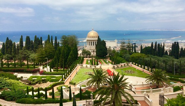 Baha'i, Shrine Of The Bab, Haifa, Israel