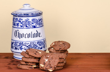 crunchy chocolate cookies