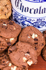 crunchy chocolate cookies